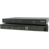 Perle IOLAN SDS16C Secure Terminal Server - Twisted Pair - 2 x Network (RJ-45) - 10/100/1000Base-T - Gigabit Ethernet - Management Port - RoHS, WEEE Compliance 04031614