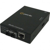 Perle S-1110-M1SC05U - 10/100/1000 Gigabit Ethernet Media and Rate Converter - 1 x Network (RJ-45) - 1 x SC Ports - 1000Base-BX, 10/100/1000Base-T - Rail-mountable, Rack-mountable, Desktop - REACH, RoHS, WEEE Compliance 05040874