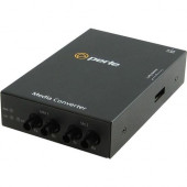 Perle S-1000MM-S2ST10 Media Converter - 2 x ST Ports - 1000Base-LH, 1000Base-LX, 1000Base-SX - Rail-mountable, Rack-mountable, Wall Mountable - REACH, RoHS, WEEE Compliance 05060244