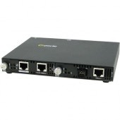 Perle SMI-100-S1SC20D - Fast Ethernet Standalone IP Managed Media Converter - 1 x Network (RJ-45) - 1 x SC Ports - Management Port - Single-mode - Fast Ethernet - 100Base-FX, 100Base-TX - External, Rail-mountable, Rack-mountable, Wall Mountable - REACH, R