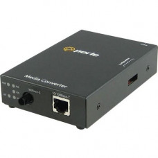 Perle S-110P-M1ST2D Transceiver/Media Converter - Network (RJ-45) - 1x PoE (RJ-45) Ports - 1 x ST Ports - Multi-mode - Fast Ethernet - 10/100Base-T, 100Base-BX-D - Rail-mountable, Rack-mountable, Desktop, Wall Mountable 05080314