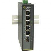 Perle IDS-105G-SFP-XT - Industrial Ethernet Switch - 5 Ports - 2 Layer Supported - Rail-mountable, Wall Mountable, Panel-mountable - 5 Year Limited Warranty - REACH, RoHS, WEEE Compliance 07011150