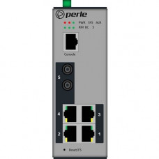 Perle IDS-205G - Managed Industrial Ethernet Switch with Fiber - 5 Ports - Manageable - 2 Layer Supported - Twisted Pair, Optical Fiber - Panel-mountable, Wall Mountable, Rail-mountable, Rack-mountable - 5 Year Limited Warranty 07012750