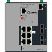 Perle IDS-509F2PP6-C2SD40-XT - Industrial Managed Power Over Ethernet Switch - 7 Ports - Manageable - 2 Layer Supported - Twisted Pair, Optical Fiber - DIN Rail Mountable, Wall Mountable, Panel-mountable, Rack-mountable - 5 Year Limited Warranty 07016490