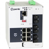 Perle IDS-509F3PP6-T2SD40-MD2 - Industrial Managed Power Over Ethernet Switch - 9 Ports - Manageable - 2 Layer Supported - Modular - Twisted Pair, Optical Fiber - DIN Rail Mountable, Rack-mountable, Panel-mountable, Wall Mountable - 5 Year Limited Warrant