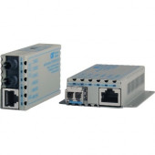 Omnitron Systems 10/100Base-TX to 100Base-X Ethernet Media Converters with PoE Powering - Network (RJ-45) - 1x PoE (RJ-45) Ports - 1 x SC Ports - DuplexSC Port - Multi-mode - Fast Ethernet - 10/100Base-T, 100Base-X - Wall Mountable, Internal 1102D-0-11