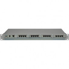 Omnitron Systems iConverter T1/E1 MUX/M - Twisted Pair, Optical Fiber - Gigabit Ethernet - 1 Gbit/s - 1 x RJ-45 - RoHS, WEEE Compliance 2420-0-11