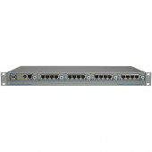 Omnitron Systems iConverter 2431-1 T1/E1 Multiplexer - 4 x T1/E1 Network, 1 x 10/100/1000Base-T Network, 1 x 1000Base-X Network - 1Gbps Gigabit Ethernet, 1.54Mbps T1 , 2.048Mbps E1 Gigabit Ethernet 2431-1-T