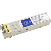 AddOn Alcatel-Lucent SFP (mini-GBIC) Module - For Data Networking, Optical Network - 1 LC 1000Base-CWDM Network - Optical Fiber Single-mode - Gigabit Ethernet - 1000Base-CWDM - Hot-swappable - TAA Compliant - TAA Compliance 3HE00070AE-AO