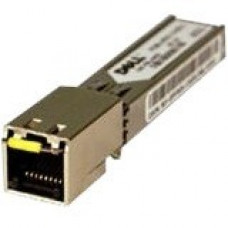 Dell Networking, Transceiver, SFP, 1000BASE-T - Kit - For Data Networking, Optical Network - 1 LC Duplex 1000Base-T Network - Optical FiberGigabit Ethernet - 1000Base-T - Hot-pluggable 407-BBOS