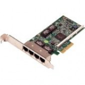 Dell Broadcom 5719 QP 1Gb Network Interface Card,Full Height,Customer Kit - PCI Express - 4 Port(s) - 4 - Twisted Pair 540-BBGX