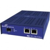 B&B PoE+ Giga-McBasic, 2TX/SFP (requires one IE-SFP/1250 Module) - 1 x Network (RJ-45) - 1x PoE+ (RJ-45) Ports - 10/100/1000Base-T - 1 x Expansion Slots - 1 x SFP Slots - Rack-mountable, Wall Mountable, Desktop - RoHS Compliance 852-11911