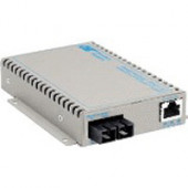 Omnitron IConverter GX T2 10 100 1000BT PERP to 1000B-SX Fiber SC MM, AC Power, US 8522N-1-D