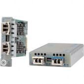 Omnitron Systems 10Gbps Protocol-Transparent Media Converter/Transponder - 10 Gigabit Ethernet - 10GBase-LR, 10GBase-BR, 10GBase-SR, 10GBase-ER, 10GBase-ZX - 2 x Expansion Slots - XFP, SFP - 1 x SFP+ Slots - 1x XFP Slots - Standalone, Wall Mountable, Desk