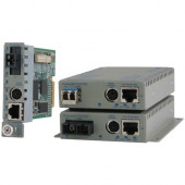 Omnitron Systems iConverter GX/TM2 Media Converter - 1 x Network (RJ-45) - 1 x SC Ports - 10/100/1000Base-T, 1000Base-X - Internal - RoHS, WEEE Compliance 8923N-2