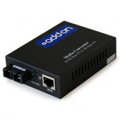 Accortec AddOn Computer AddOn - ADD-FMCP50-FX-SC - AddOn 10/100Base-TX(RJ-45) to 100Base-FX(SC) MMF 1310nm 2km POE Media Converter - 100% ADD-FMCP50-FX-SC