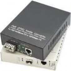 AddOn 4 10/100Base-TX(RJ-45) to 2 100Base-FX(SC) MMF 1310nm 2km POE Industrial Media Converter Switch - 100% compatible and guaranteed to work ADD-IFMCPD-FX-2SC4