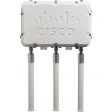 Cisco Aironet 1552E IEEE 802.11n 300 Mbit/s Wireless Access Point - 2.40 GHz, 5.72 GHz - MIMO Technology - 1 x Network (RJ-45) - Pole-mountable - TAA Compliance AIR-CAP1552ERK9-RF