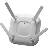 Cisco Aironet 3702E IEEE 802.11ac 1.27 Gbit/s Wireless Access Point - 2.40 GHz, 5 GHz - MIMO Technology - Gigabit Ethernet - Ceiling Mountable - TAA Compliance AIR-CAP3702EDK9-RF