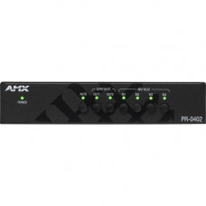 Harman International Industries AMX 4x2 4K60 HDMI Switcher - 4096 x 2160 - 4K - Twisted Pair - 4 x 2 - Display - 2 x HDMI Out AMX-PR-0402