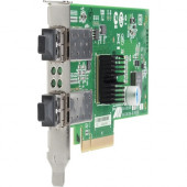 Allied Telesis PCI-Express 10 Gigabit Network Adapter - PCI Express x8 - 2 Port(s) - Optical Fiber - 10GBase-X - Plug-in Card - TAA Compliance AT-ANC10S/2+SP10SR-901