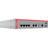 Allied Telesis VPN Firewall - 6 Port - 1000Base-T - Gigabit Ethernet - SHA-1, 3DES, SHA-256, AES (128-bit), AES (192-bit), AES (256-bit) - 6 x RJ-45 - Rack-mountable AT-AR2050V-10