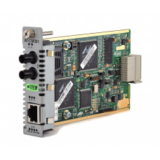 Allied Telesis Converteon AT-CM301 Fast Ethernet Line Card - 1 x RJ-45 , 1 x ST Duplex - 10/100Base-TX, 100Base-FX AT-CM301