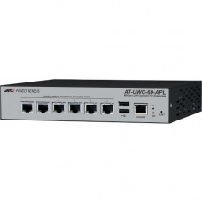 Allied Telesis AT-UWC-60-APL Wireless LAN Controller - 6 x Network (RJ-45) - Desktop, Rack-mountable AT-UWC-60-APL-10