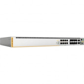 Allied Telesis x550-18XSPQm Layer 3 Switch - 8 Ports - Manageable - 3 Layer Supported - Modular - Optical Fiber, Twisted Pair - Rack-mountable AT-X550-18XSPQM-10