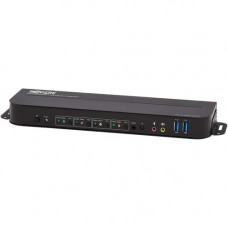 Tripp Lite B005-DPUA4 4-Port DisplayPort/USB KVM Switch - 4 Computer(s) - 1 Local User(s) - 4096 x 2160 - 8 x USB - 1 x HDMI - 5 x DisplayPort - TAA Compliance B005-DPUA4