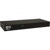 Tripp Lite 8-Port Rackmount USB / PS2 KVM Switch w/ On-Screen Display 1U - 8 x 1 - 8 x HD-15 - 1U - Rack-mountable - RoHS Compliance B042-008