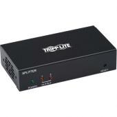 Tripp Lite B127-002-H Video Extender Transmitter - 2 Output Device - 125 ft Range - 2 x Network (RJ-45) - 1 x HDMI In - 4K - 3840 x 2160 - Twisted Pair - Category 6 - Rack-mountable - TAA Compliant - TAA Compliance B127-002-H