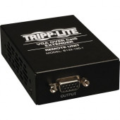 Tripp Lite VGA over Cat5/Cat6 Video Extender Receiver 1920 x 1440 1000&#39;&#39; - 1 Input Device - 1 Output Device - 1000 ft Range - 1 x Network (RJ-45) - 1920 x 1440 - Twisted Pair - Wall Mountable, Rack-mountable, Pole-mountable - TAA Compliant