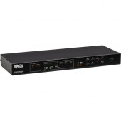 Tripp Lite B300-9X2-4K Multi-Format Matrix Switch/Splitter - 4096 x 2160 - 4K - 9 x 2 - 2 x HDMI Out - 1 x DisplayPort In - TAA Compliant - TAA Compliance B300-9X2-4K