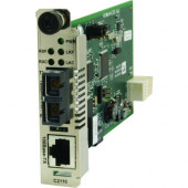 TRANSITION NETWORKS C2110 Transceiver/Media Converter - 1 x Network (RJ-45) - 1 x SC Ports - Single-mode - Fast Ethernet - 100Base-TX, 100Base-FX - TAA Compliance C2110-1029