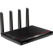 Netgear Nighthawk X4S C7800 IEEE 802.11ac Cable Modem/Wireless Router - 2.40 GHz ISM Band - 5 GHz UNII Band - 400 MB/s Wireless Speed - 4 x Network Port - USB - Gigabit Ethernet - Desktop C7800-200NAS