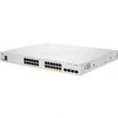 Cisco 350 CBS350-24FP-4X Ethernet Switch - 24 Ports - Manageable - 2 Layer Supported - Modular - 370 W PoE Budget - Optical Fiber, Twisted Pair - PoE Ports - Lifetime Limited Warranty - TAA Compliance CBS350-24FP-4X-NA