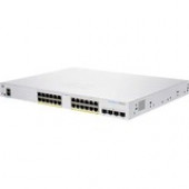 Cisco Business 350 CBS350-24P-4X Ethernet Switch - 24 Ports - Manageable - Gigabit Ethernet, 10 Gigabit Ethernet - 1000Base-T, 10GBase-X - 3 Layer Supported - Modular - Power Supply - 35.72 W Power Consumption - 195 W PoE Budget - Optical Fiber, Twisted P