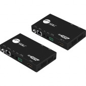 SIIG 4K HDR HDMI 2.0 HDBaseT Extender Over Single Cat5e/6 with RS-232 & IR - 60m - Bi-directional IR Sensors CE-H23211-S1