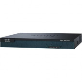 Cisco 1921 Integrated Services Router - Refurbished - 2 Ports - PoE Ports - Management Port - 2 Slots - Gigabit Ethernet - 1U - Rack-mountable, Wall Mountable 1921-SECK9-RF