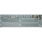 Cisco 3945 Integrated Services Router - Refurbished - 3 Ports - Management Port - 17 Slots - Gigabit Ethernet - 3U - Rack-mountable 3945/K9-RF