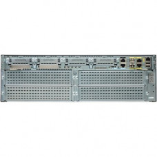 Cisco 3945 Integrated Services Router - Refurbished - 3 Ports - Management Port - 17 Slots - Gigabit Ethernet - 3U - Rack-mountable 3945/K9-RF