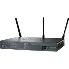 Cisco 891W IEEE 802.11n Wireless Integrated Services Router - Refurbished - 2.40 GHz ISM Band - 5 GHz UNII Band - 54 Mbit/s Wireless Speed - 8 x Network Port - 2 x Broadband Port - USB - PoE Ports - Gigabit Ethernet - Desktop 891WAGNAK9-RF