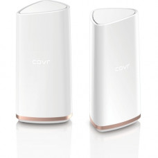 D-Link Covr COVR-2202 IEEE 802.11ac 1.24 Gbit/s Wireless Access Point - 2.40 GHz, 5 GHz - 6 x Antenna(s) - 6 x Internal Antenna(s) - MIMO Technology - 2 x Network (RJ-45) - Desktop - 2 Pack COVR-2202-US