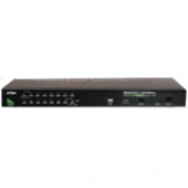 ATEN CS1716A 16-Port PS/2 USB KVM Switch-TAA Compliant - 16 x 1 - 16 x SPHD-15 Keyboard/Mouse/Video - 1U - Rack-mountable - RoHS, WEEE Compliance CS1716A