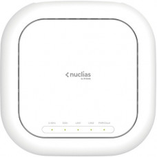 D-Link Nuclias DBA-2520P IEEE 802.11ac 1.90 Gbit/s Wireless Access Point - 2.40 GHz, 5 GHz - MIMO Technology - 2 x Network (RJ-45) - Gigabit Ethernet - Ceiling Mountable, Wall Mountable, Desktop DBA-2520P