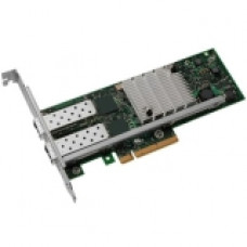 Intel 10 Gigabit AF DA Dual Port Server Adapter - PCI Express x8 - 10GBase-X - Internal - Low-profile, Full-height - Retail - RoHS Compliance E10G42AFDA