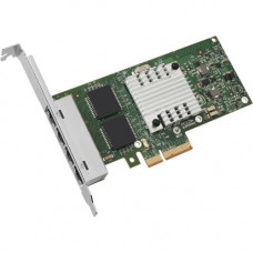 Intel &reg; Ethernet Server Adapter I340-T4 - PCI Express x4 - 4 Port - 10/100/1000Base-T - Internal - Full-height, Low-profile - Retail - RoHS Compliance E1G44HTBLK