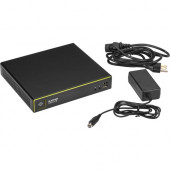 Black Box Emerald EMD4000R KVM Console - 1 Computer(s) - 1 Remote User(s) - 32808.40 ft Range - 4K - 4096 x 2160 Maximum Video Resolution - 1 x Network (RJ-45) - 4 x USB - DisplayPort - 120 V AC, 230 V AC Input Voltage - Desktop - For PC, Mac, Linux, Sun 