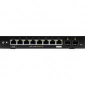 UBIQUITI EdgeSwitch ES-10X Ethernet Switch - 8 Ports - Manageable - 2 Layer Supported - Modular - Optical Fiber, Twisted Pair ES-10X